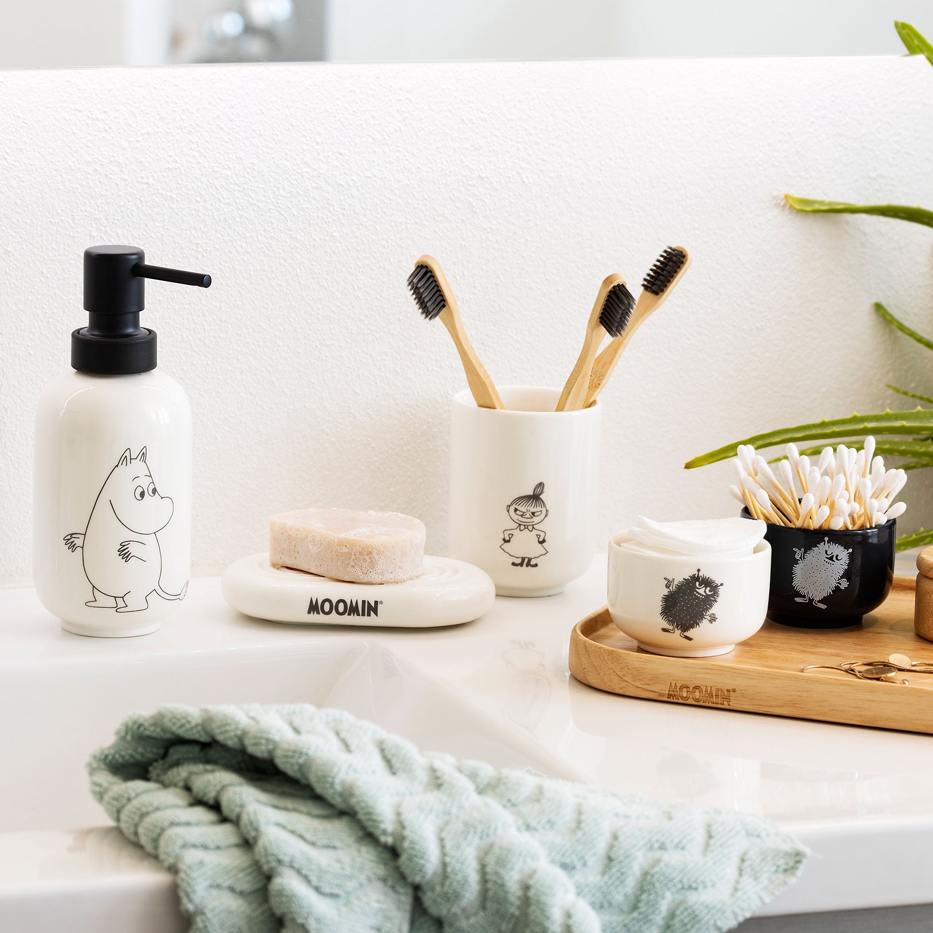 MOOMIN X DSIGNHOUSE Sæbeskål hvid